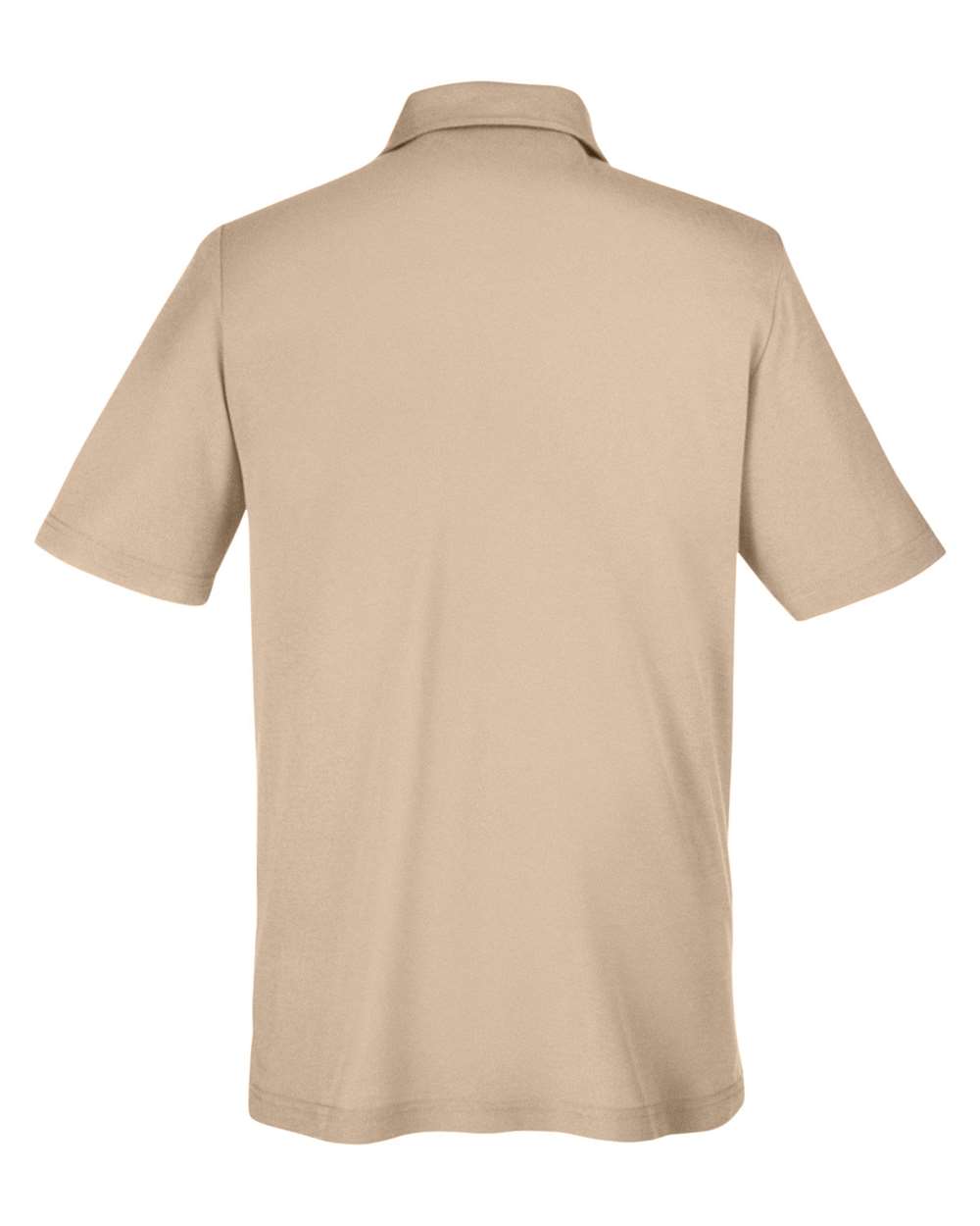 Men's Fusion ChromaSoft™ Pique Polo - Back - B275A7733 - Stone