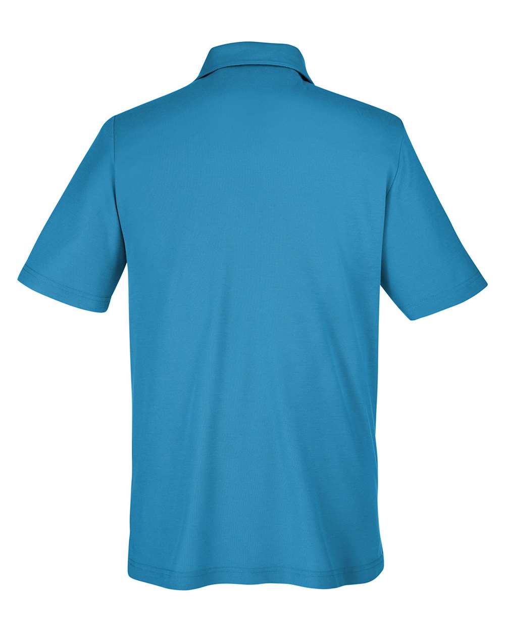 Men's Fusion ChromaSoft™ Pique Polo - Back - B275A7763 - Electric Blue