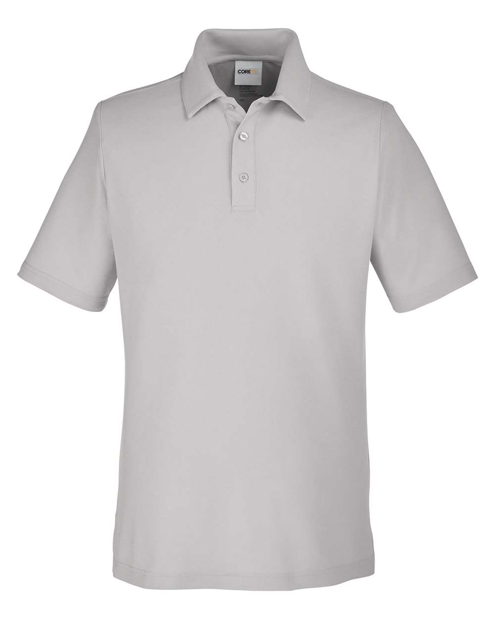 Men's Fusion ChromaSoft™ Pique Polo - Front - B275A7353 - Platinum