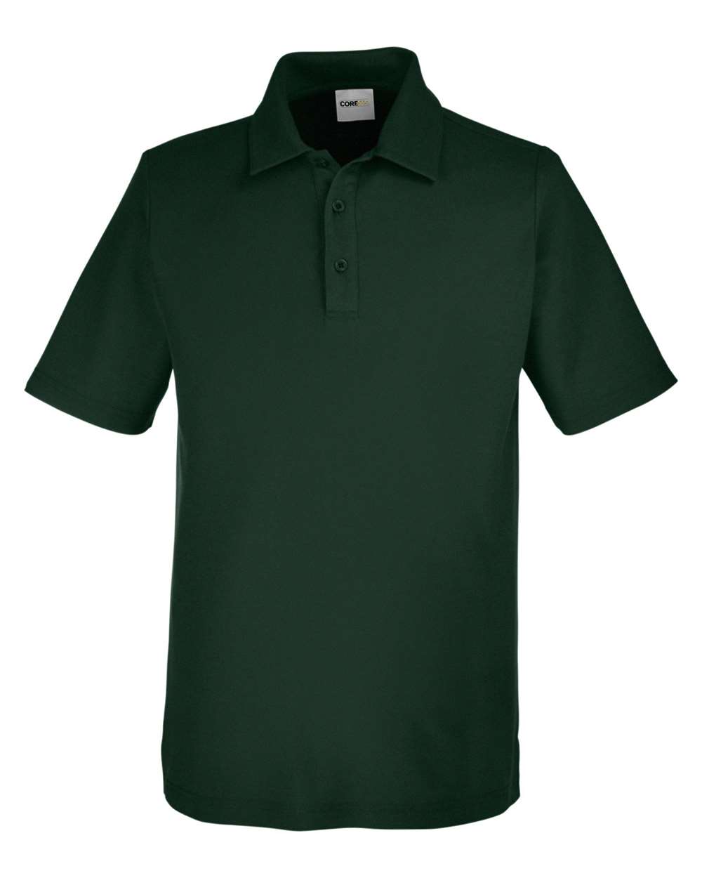 Men's Fusion ChromaSoft™ Pique Polo - Front - B275A7543 - Forest