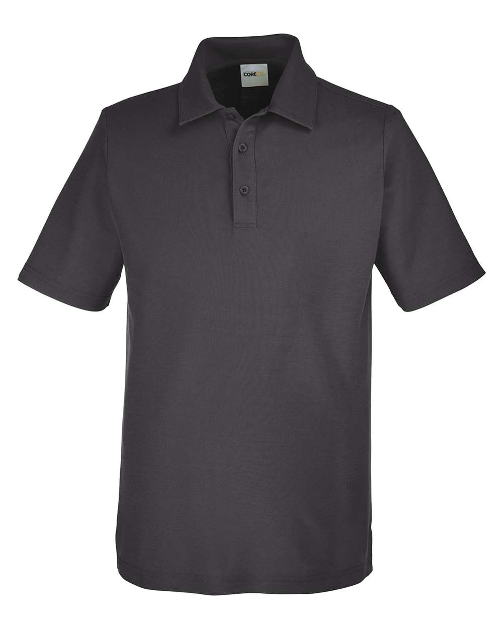 Men's Fusion ChromaSoft™ Pique Polo - Front - B275A7583 - Carbon