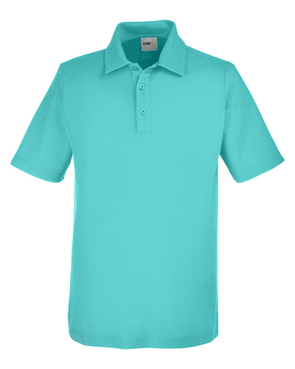 Men's Fusion ChromaSoft™ Pique Polo - Front - B275A7593 - Sea Glass