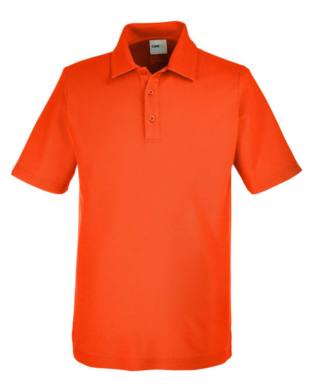 Men's Fusion ChromaSoft™ Pique Polo - Front - B275A7663 - Campus Orange