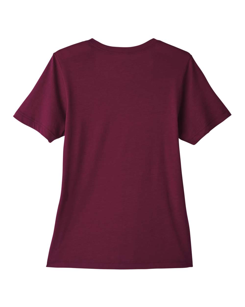 Women's Fusion ChromaSoft™ Performance T-Shirt - Back - B273A7532 - Burgundy