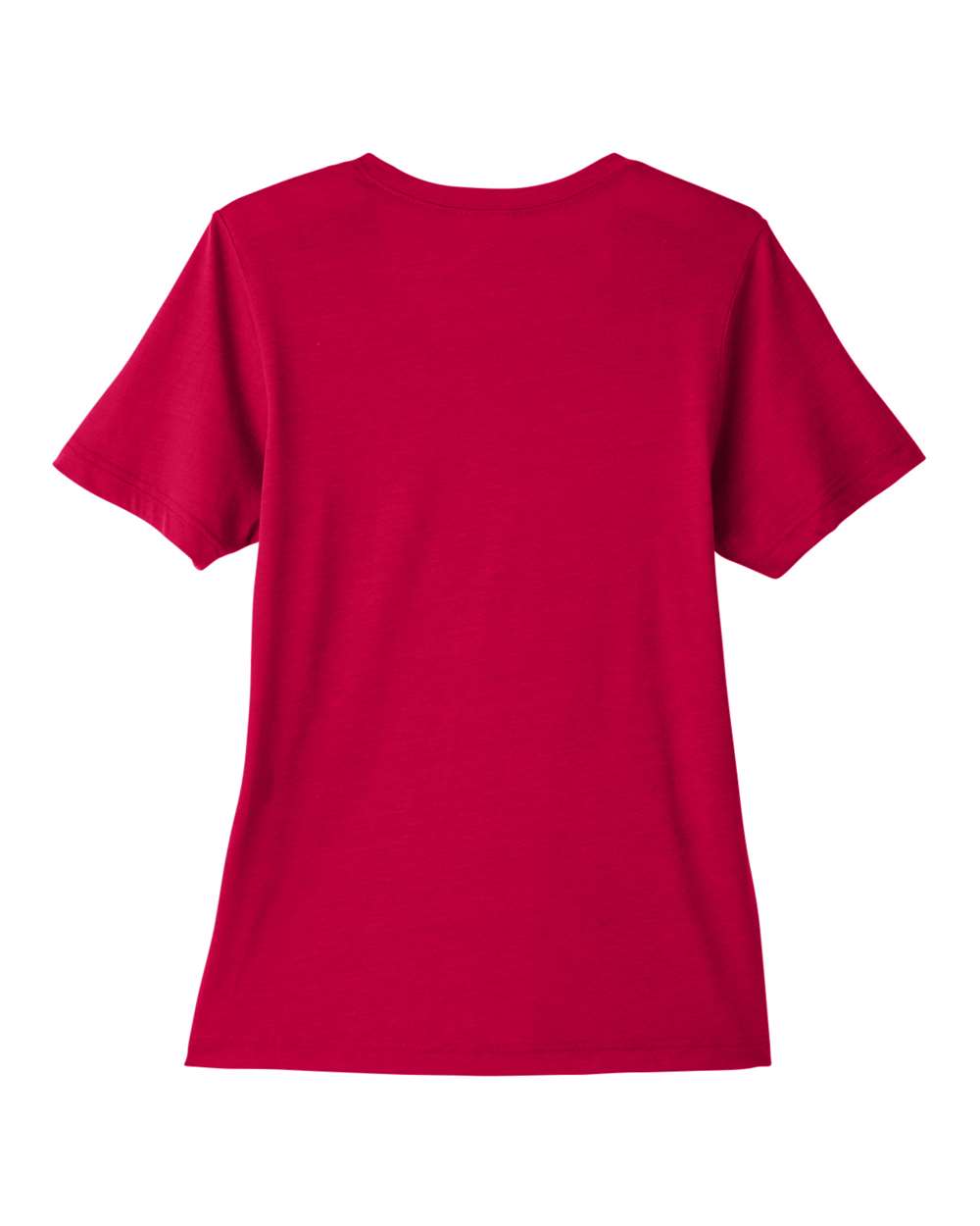 Women's Fusion ChromaSoft™ Performance T-Shirt - Back - B273A7702 - Classic Red