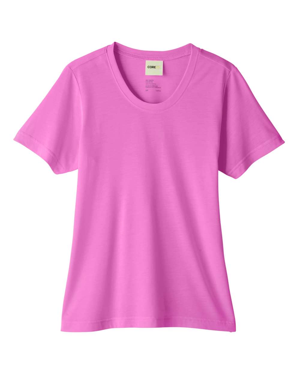 Women's Fusion ChromaSoft™ Performance T-Shirt - Front - B273A7302 - Charity Pink