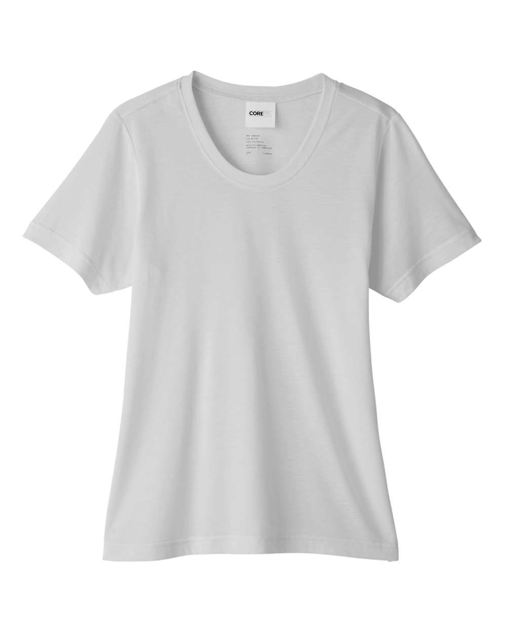 Women's Fusion ChromaSoft™ Performance T-Shirt - Front - B273A7352 - Platinum