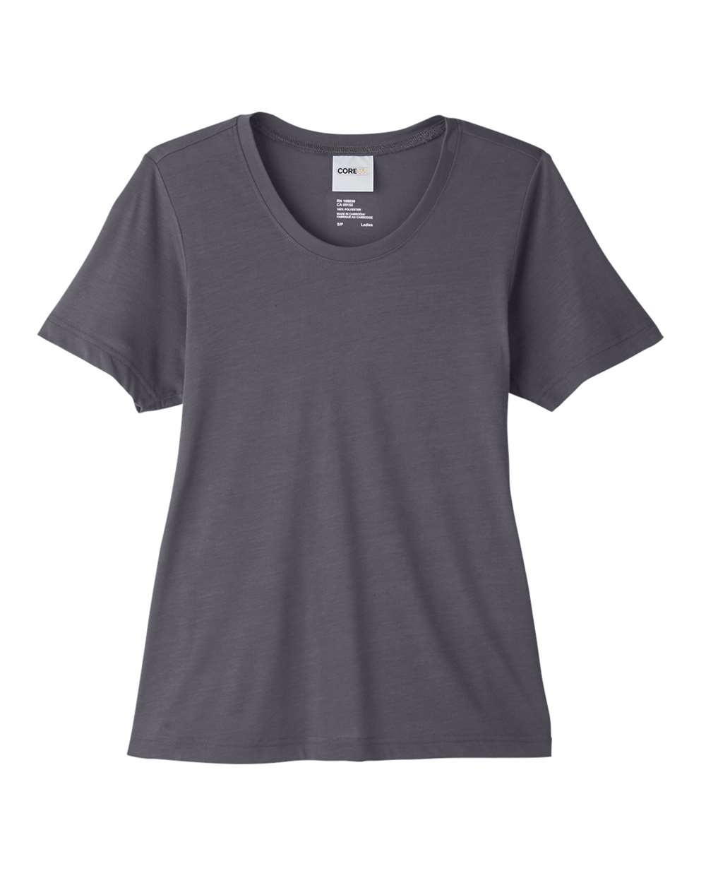 Women's Fusion ChromaSoft™ Performance T-Shirt - Front - B273A7582 - Carbon