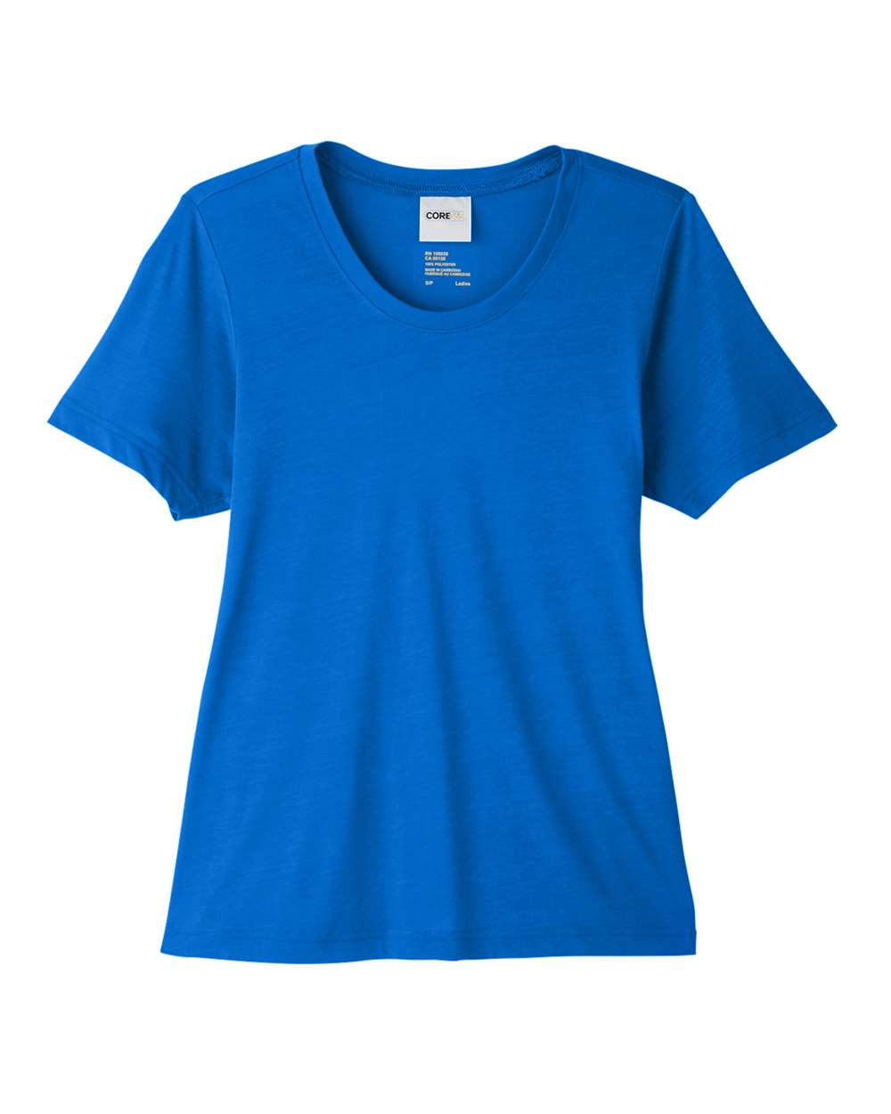 Women's Fusion ChromaSoft™ Performance T-Shirt - Front - B273A7752 - True Royal