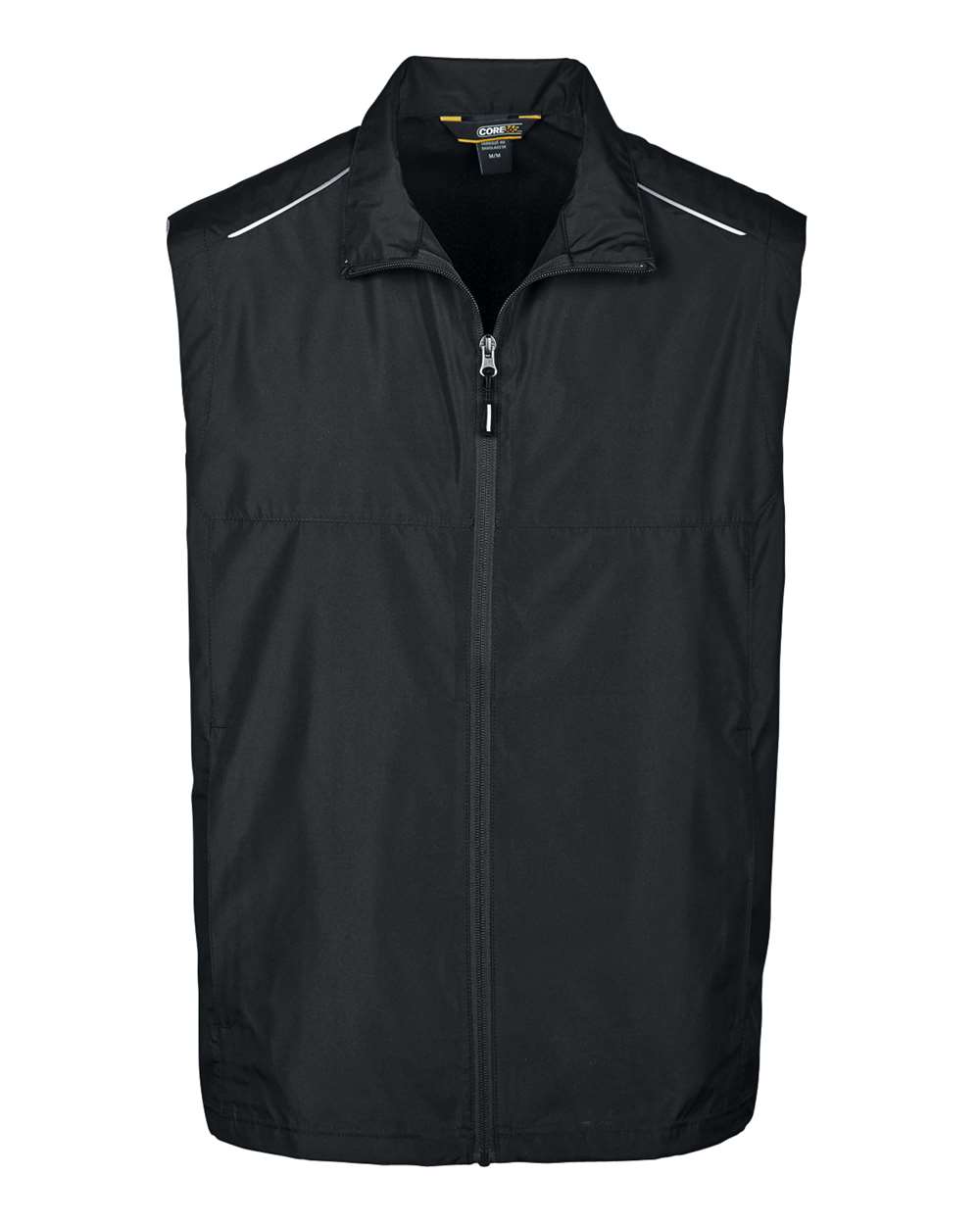 Men's Techno Lite Unlined Vest - Front - B301A7503 - Black