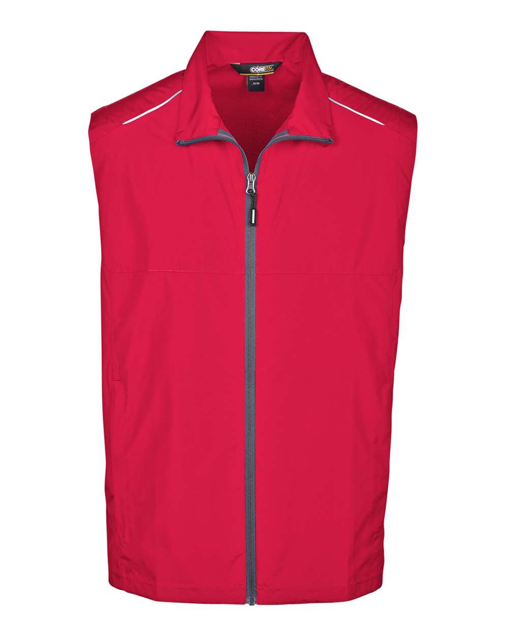 Men's Techno Lite Unlined Vest - Front - B301A7703 - Classic Red
