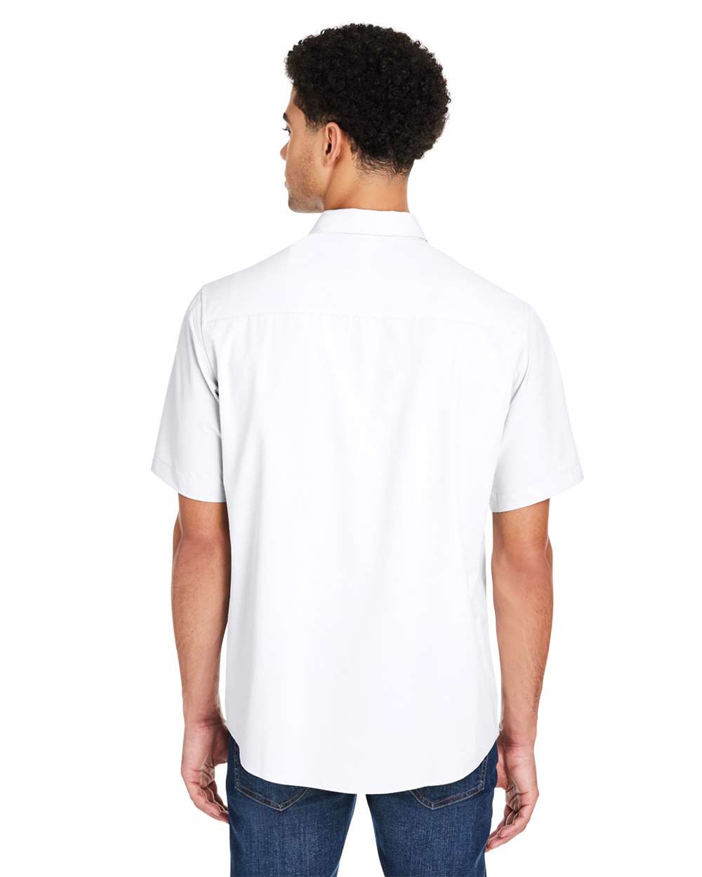 Men's Ultra UVP® Marina Shirt - OnModelBack - B290A7003 - White