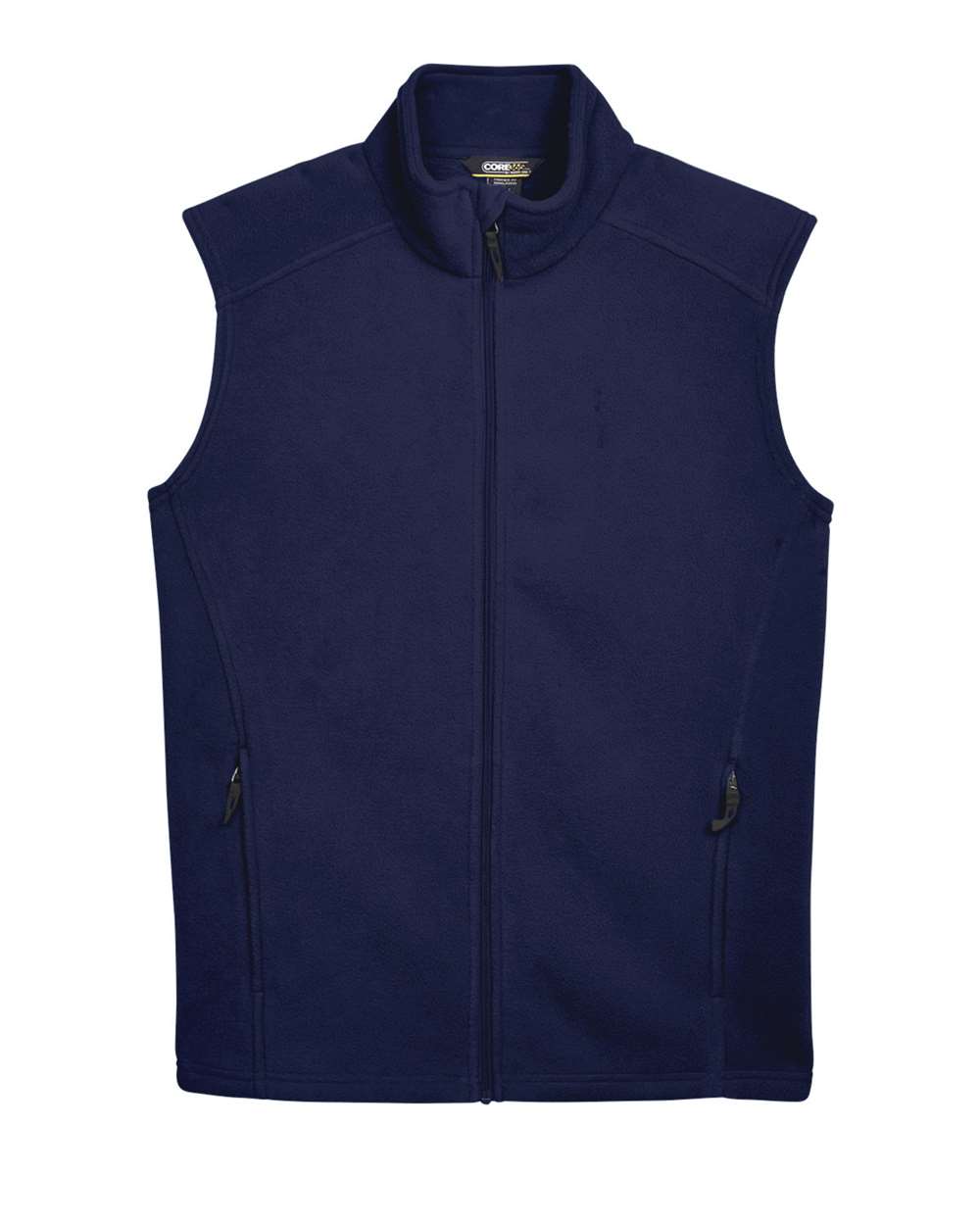 Men's Journey Fleece Vest - Front - B235A7653 - Classic Navy