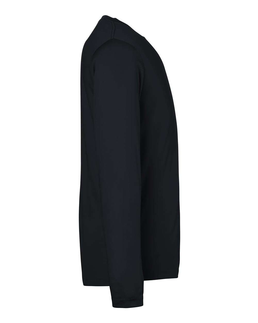 Unisex Capital Long Sleeve Performance T-Shirt - DirectSide - B267A7502 - Black