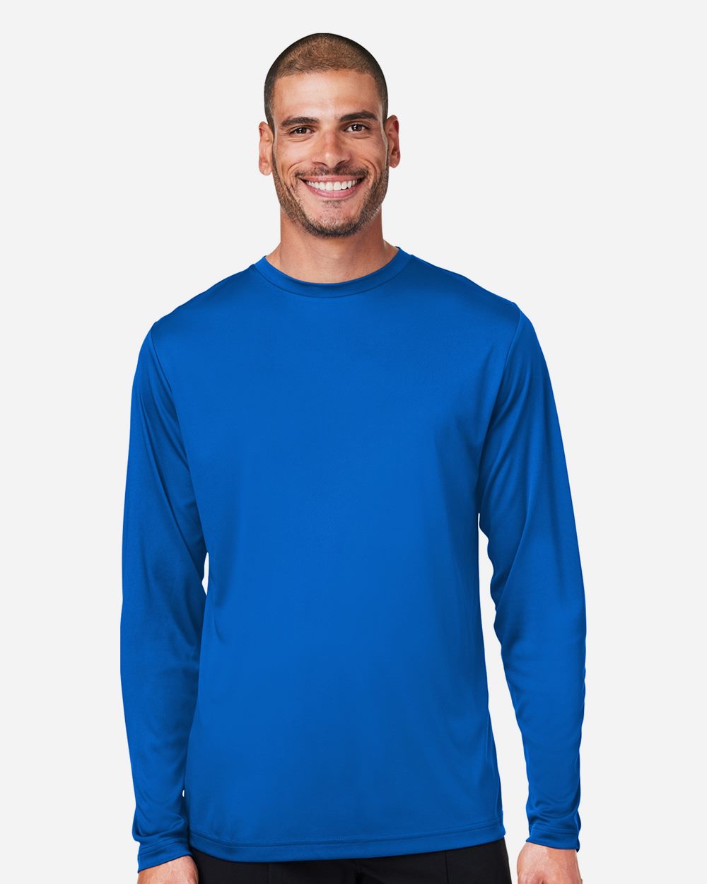 Unisex Capital Long Sleeve Performance T-Shirt - styleImage