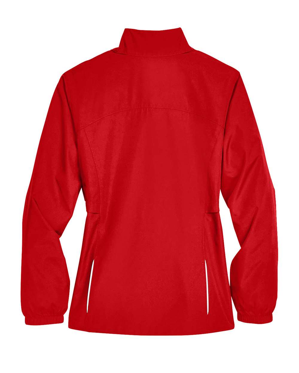Women's Techno Lite Motivate Unlined Lightweight Jacket - Back - B209A7702 - Classic Red