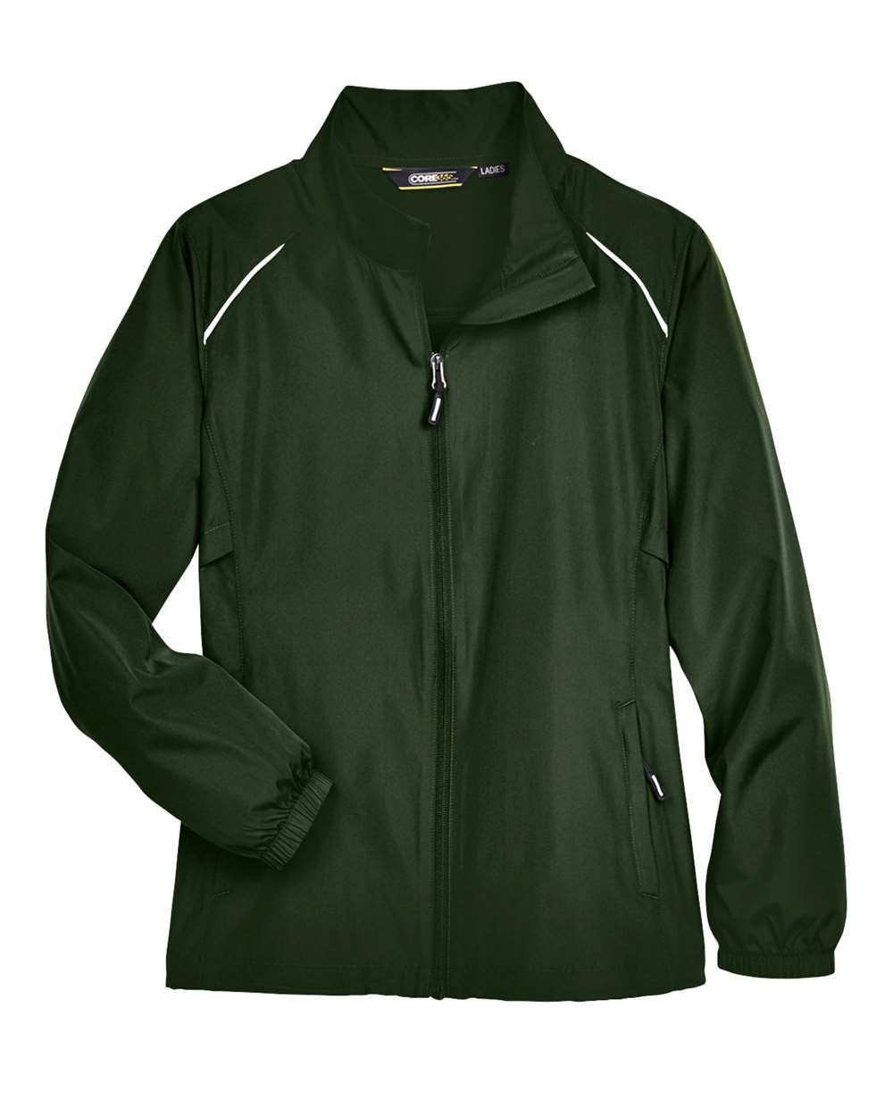 Women's Techno Lite Motivate Unlined Lightweight Jacket - Front - B209A7542 - Forest