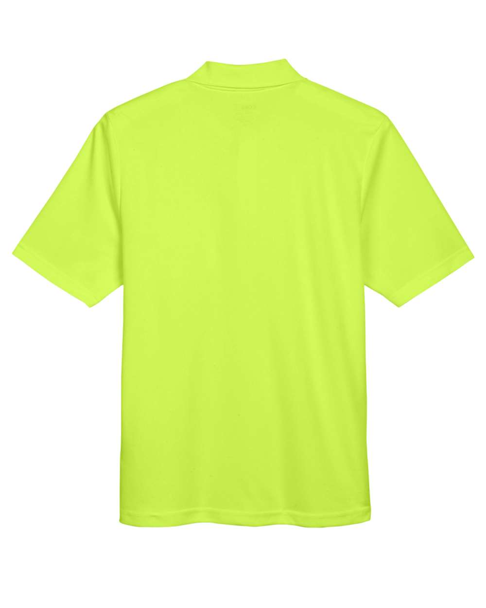 Men's Origin Performance Piqué Polo with Pocket - Back - B222A7163 - Safety Yellow