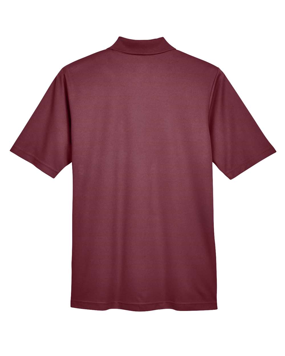 Men's Origin Performance Piqué Polo with Pocket - Back - B222A7533 - Burgundy