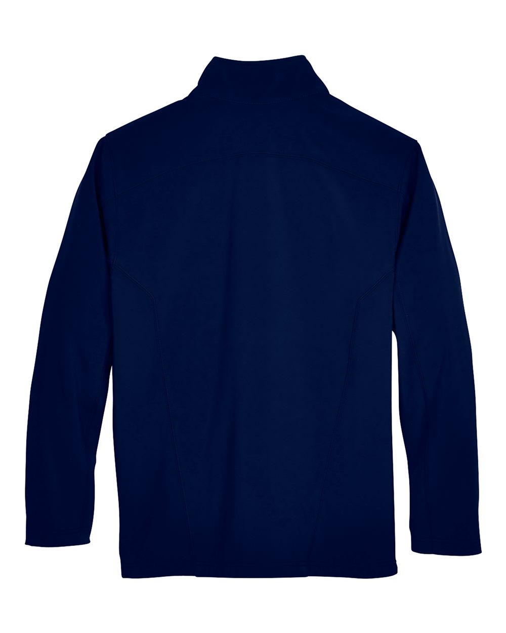 Men's Cruise Two-Layer Fleece Bonded Soft Shell Jacket - Back - B228A7652 - Classic Navy
