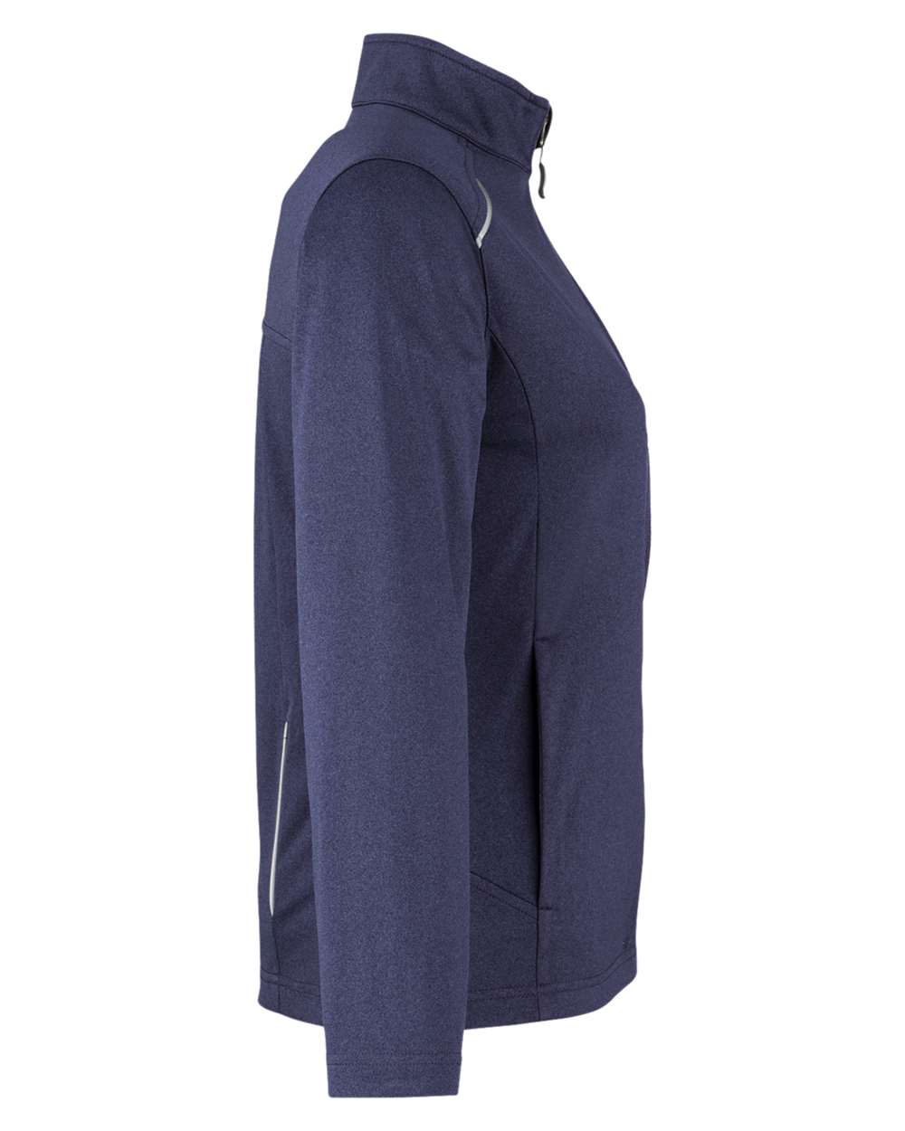 Women's Techno Lite Three-Layer Knit Tech-Shell - DirectSide - B304A7112 - Classic Navy Heather