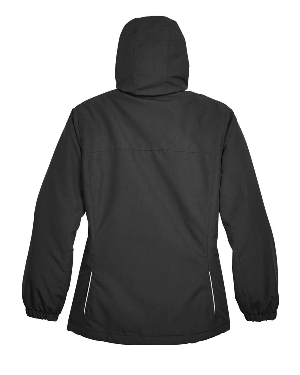 Women's Profile Fleece-Lined All-Season Jacket - Back - B220A7502 - Black