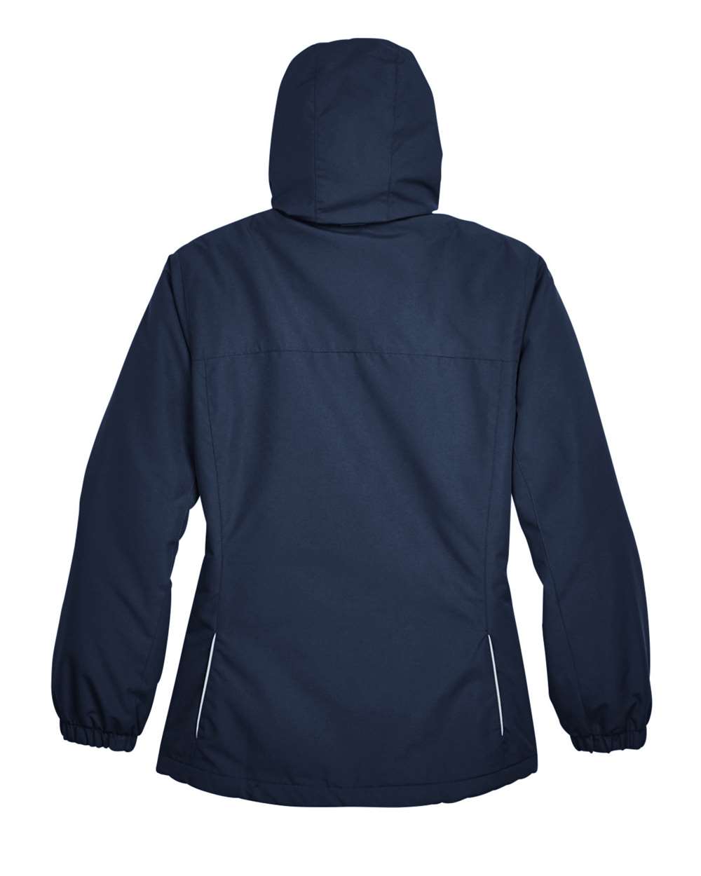 Women's Profile Fleece-Lined All-Season Jacket - Back - B220A7652 - Classic Navy