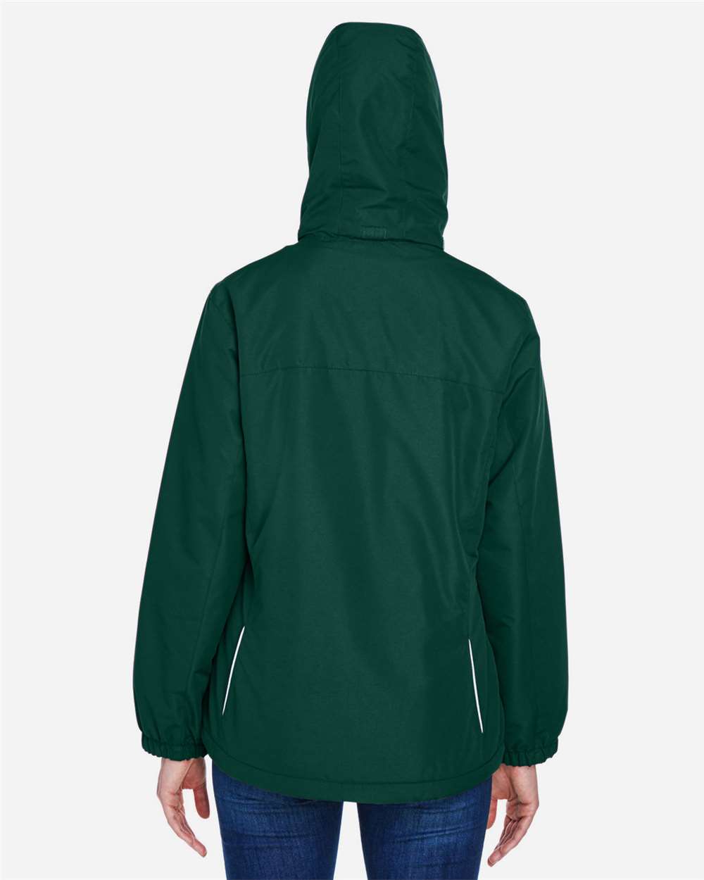 Women's Profile Fleece-Lined All-Season Jacket - OnModelBack - B220A7542 - Forest