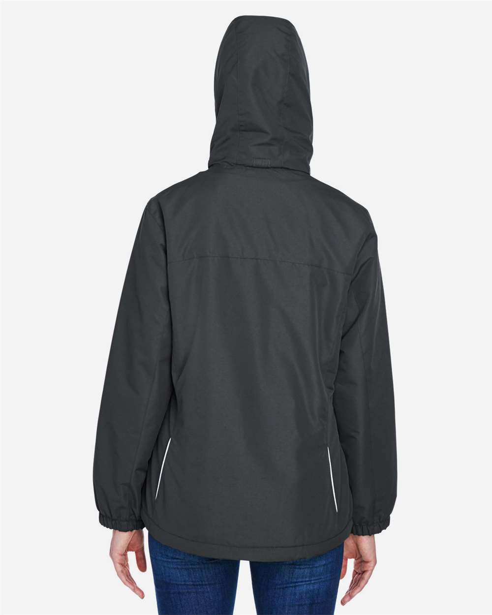 Women's Profile Fleece-Lined All-Season Jacket - OnModelBack - B220A7582 - Carbon