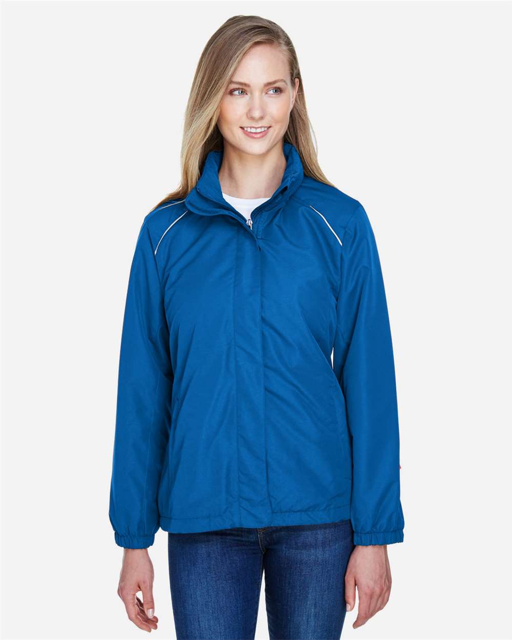 Women's Profile Fleece-Lined All-Season Jacket - OnModelFront - B220A7752 - True Royal