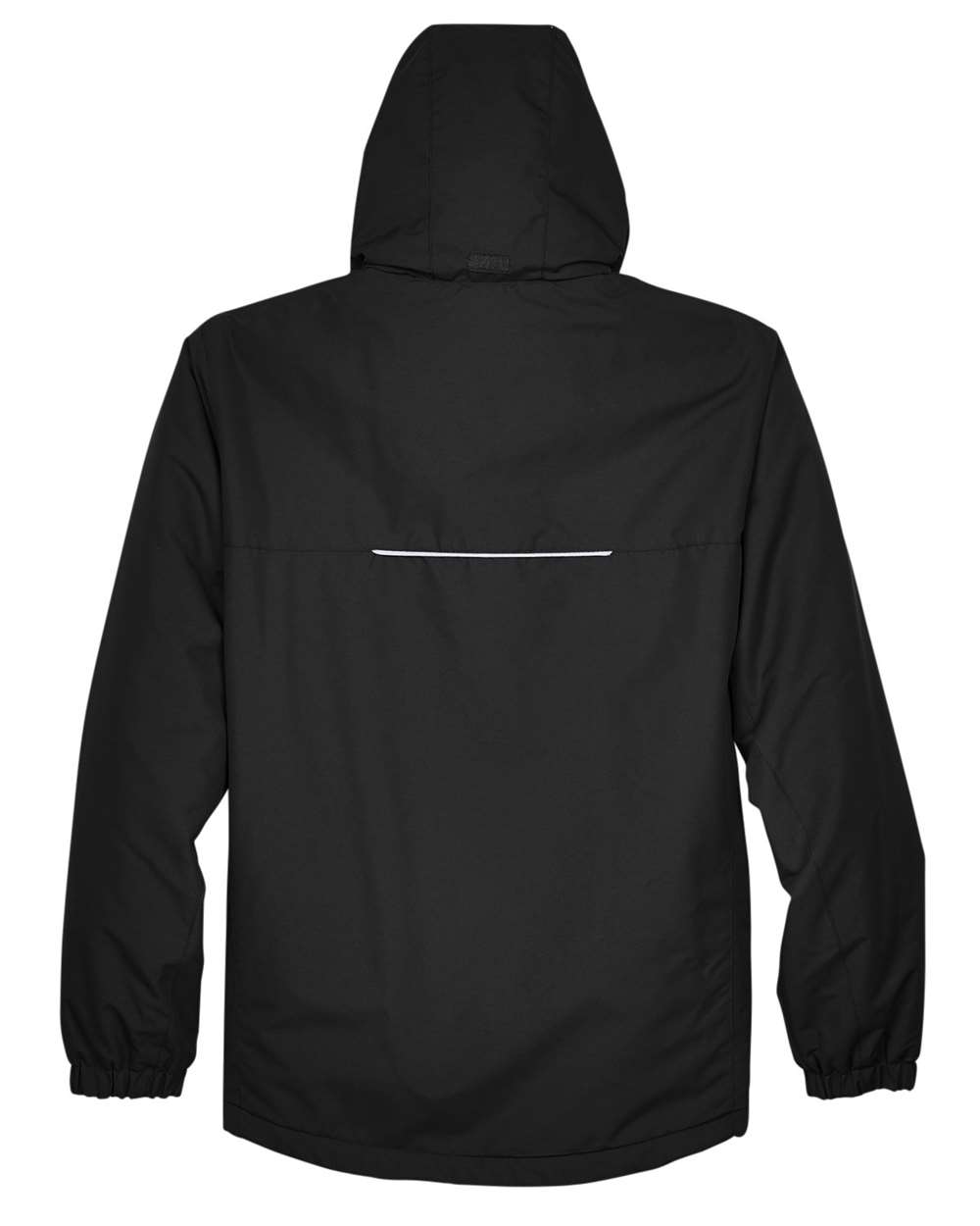 Men's Profile Fleece-Lined All-Season Jacket - Back - B247A7503 - Black