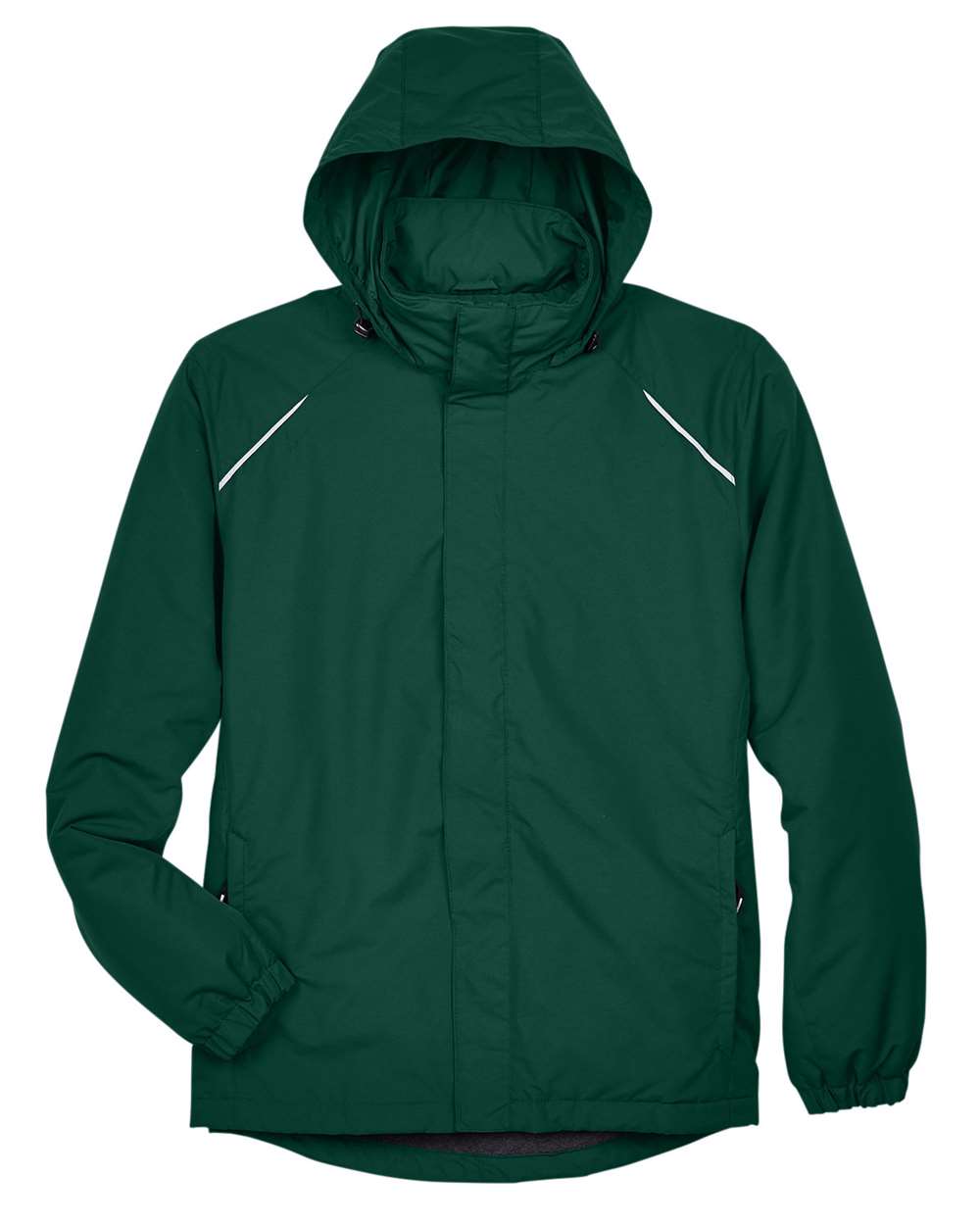 Men's Profile Fleece-Lined All-Season Jacket - Front - B247A7543 - Forest