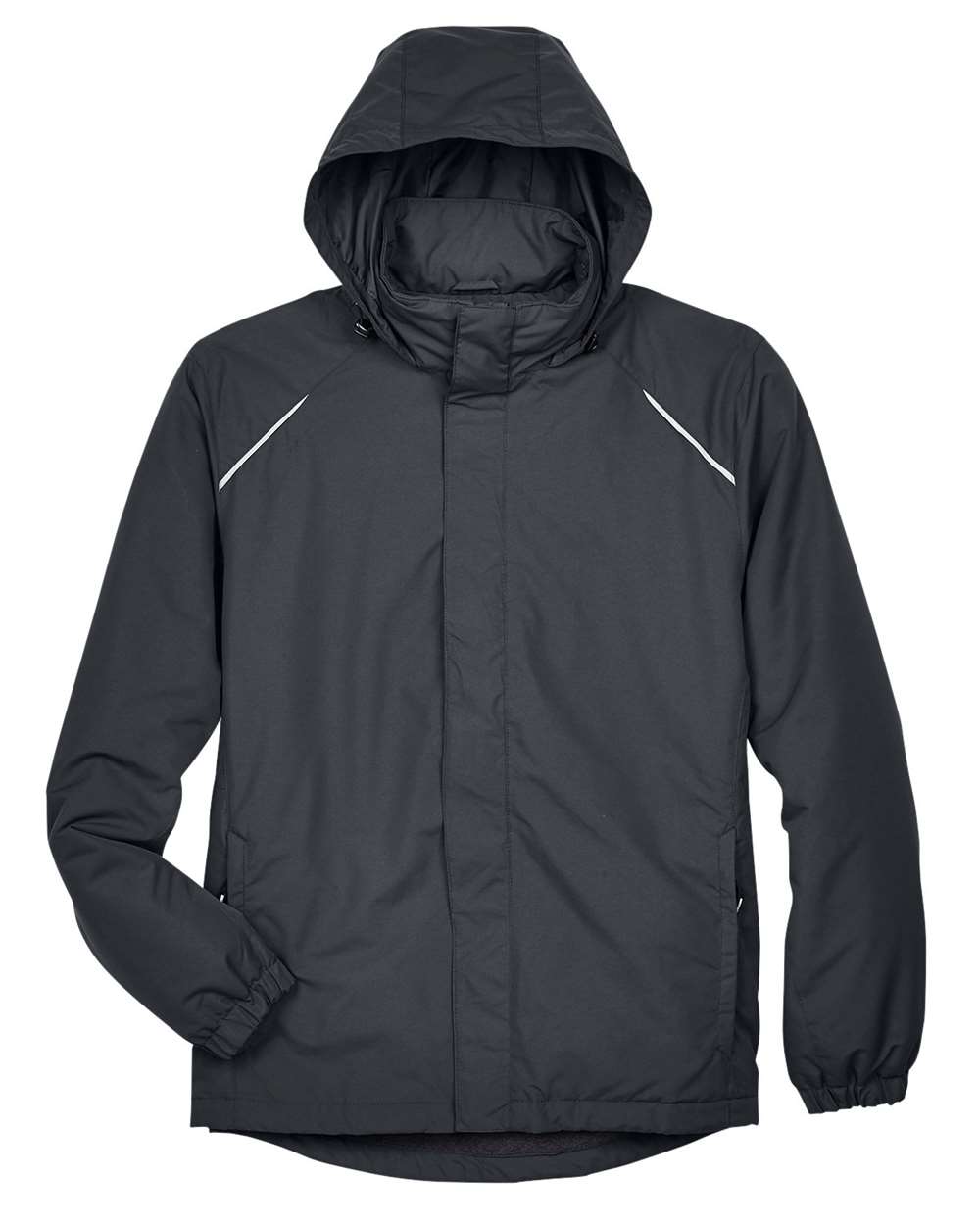 Men's Profile Fleece-Lined All-Season Jacket - Front - B247A7583 - Carbon