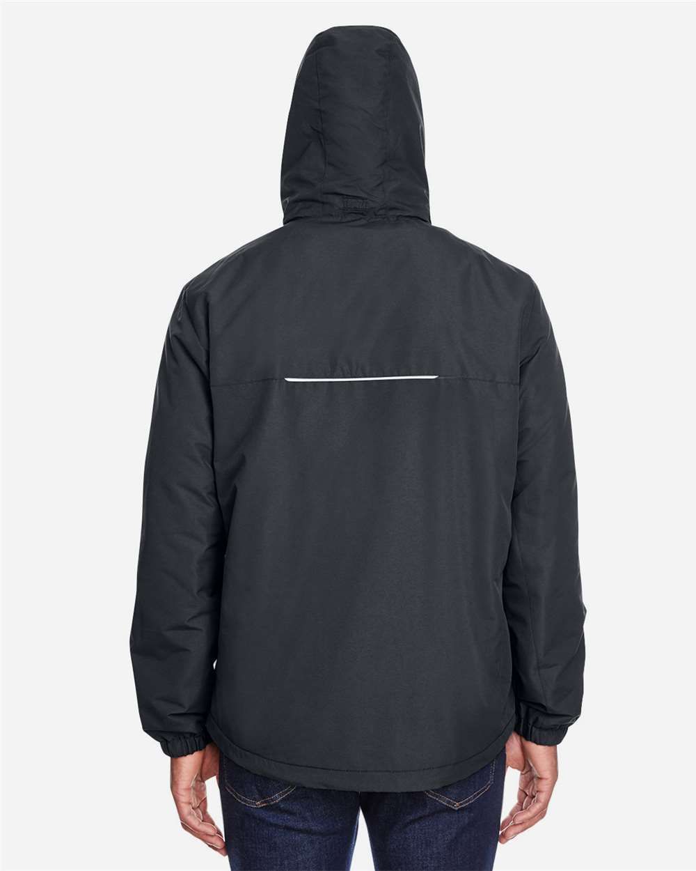 Men's Profile Fleece-Lined All-Season Jacket - OnModelBack - B247A7583 - Carbon