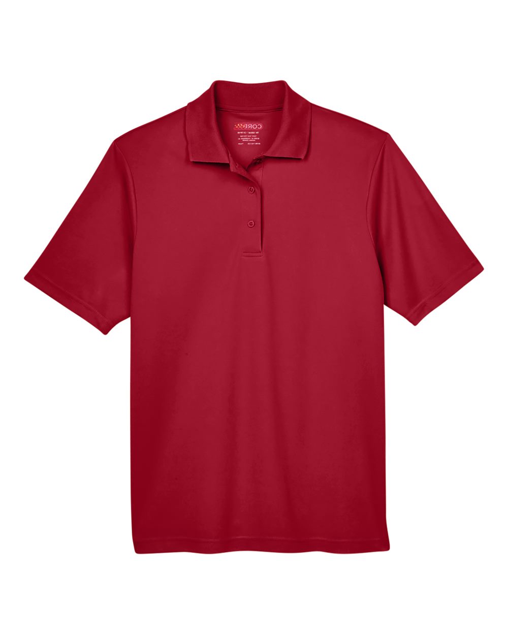 Men's Tall Origin Performance Piqué Polo - Front - B224A7705 - Classic Red