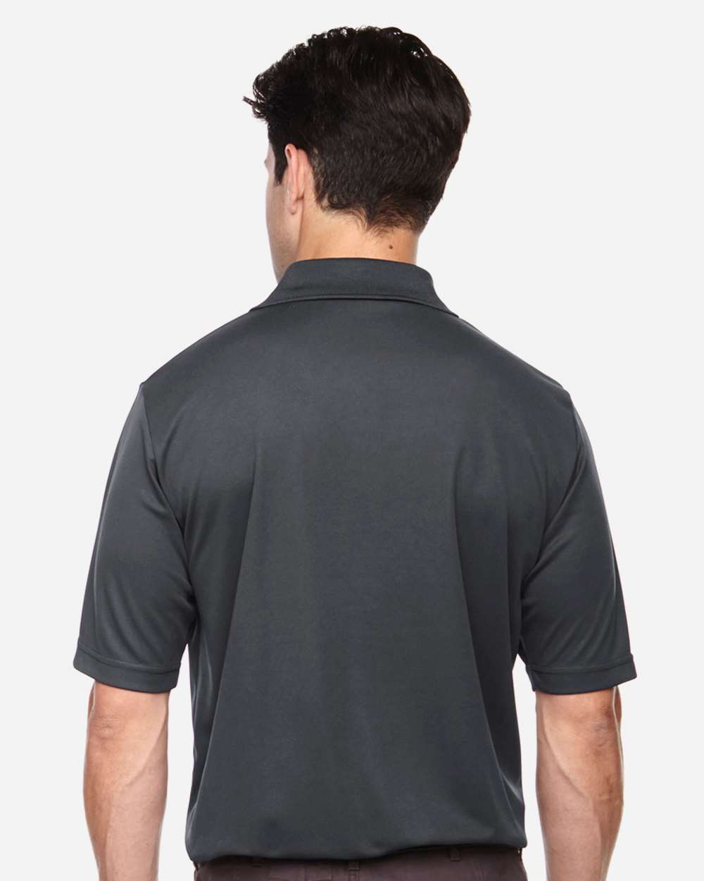 Men's Tall Origin Performance Piqué Polo - OnModelBack - B224A7585 - Carbon