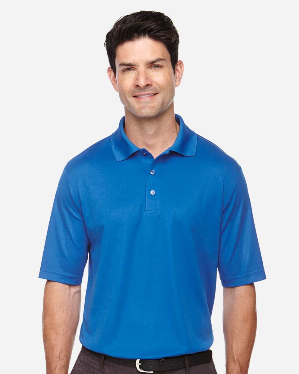Men's Tall Origin Performance Piqué Polo - OnModelFront - B224A7755 - True Royal