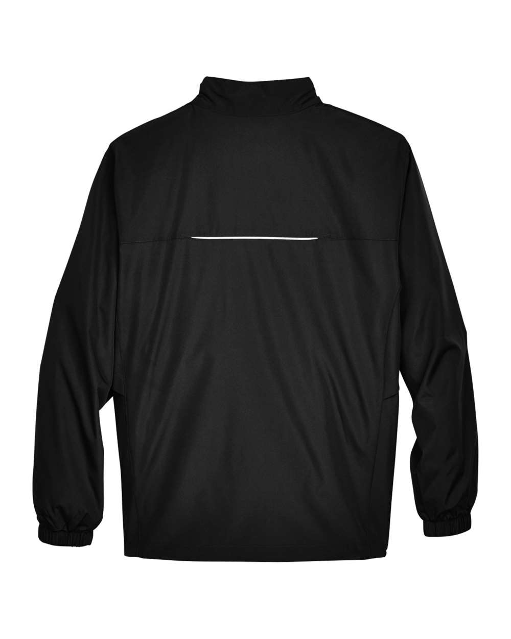 Men's Tall Techno Lite Motivate Unlined Lightweight Jacket - Back - B227A7505 - Black