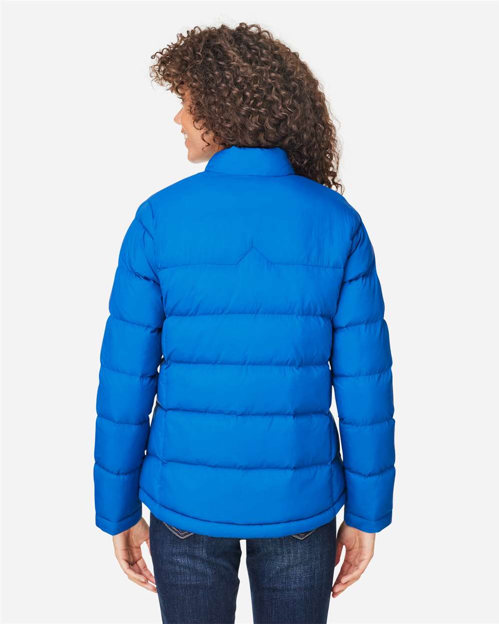 Women's Inspire Puffer Jacket - OnModelBack - B313A7752 - True Royal