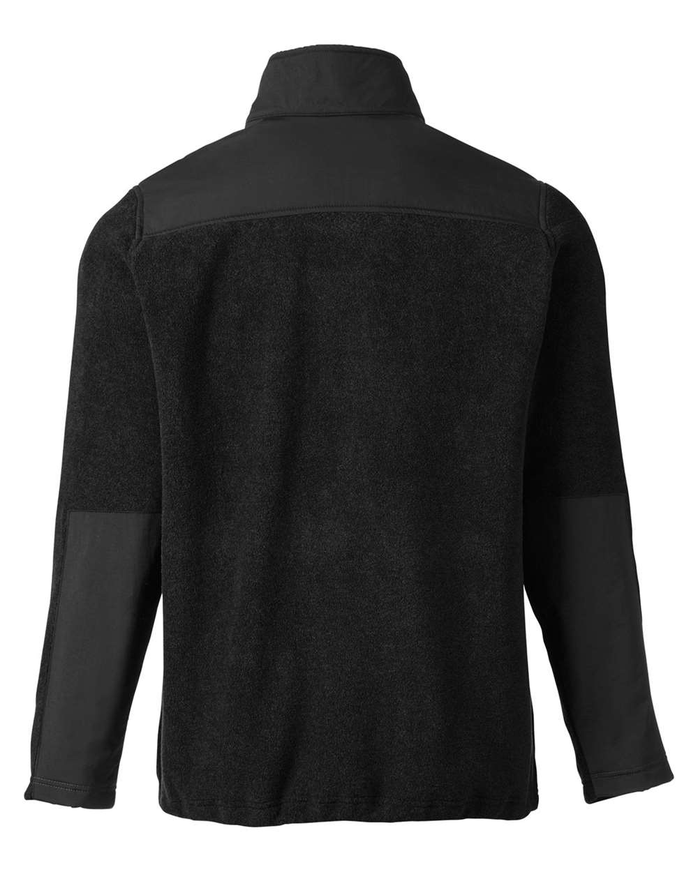 Men's Journey Summit Hybrid Full-Zip - Back - B324A7503 - Black/ Black