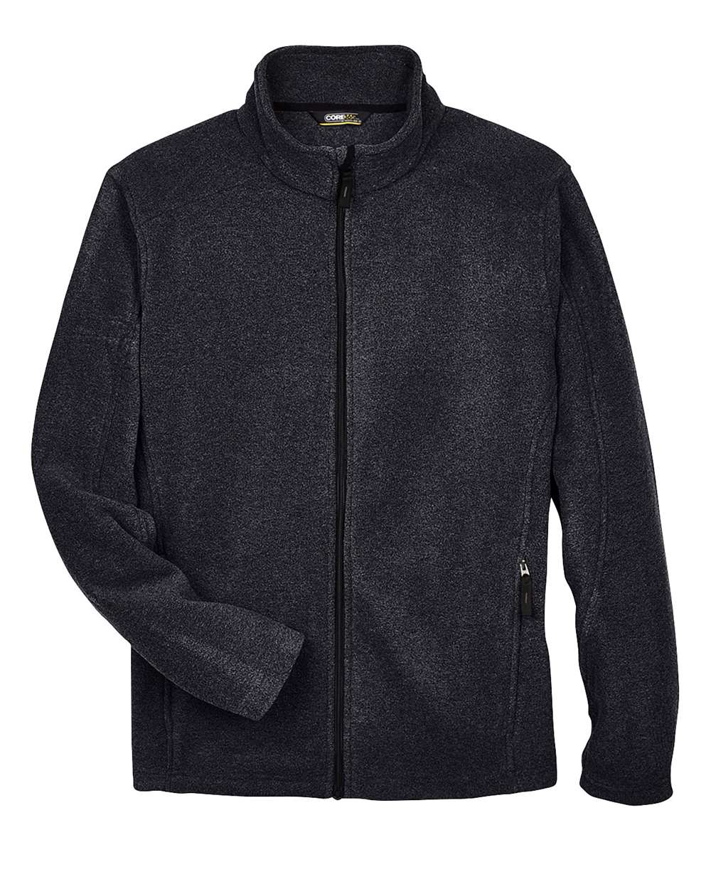 Men's Tall Journey Fleece Jacket - Front - B234A7585 - Heather Charcoal