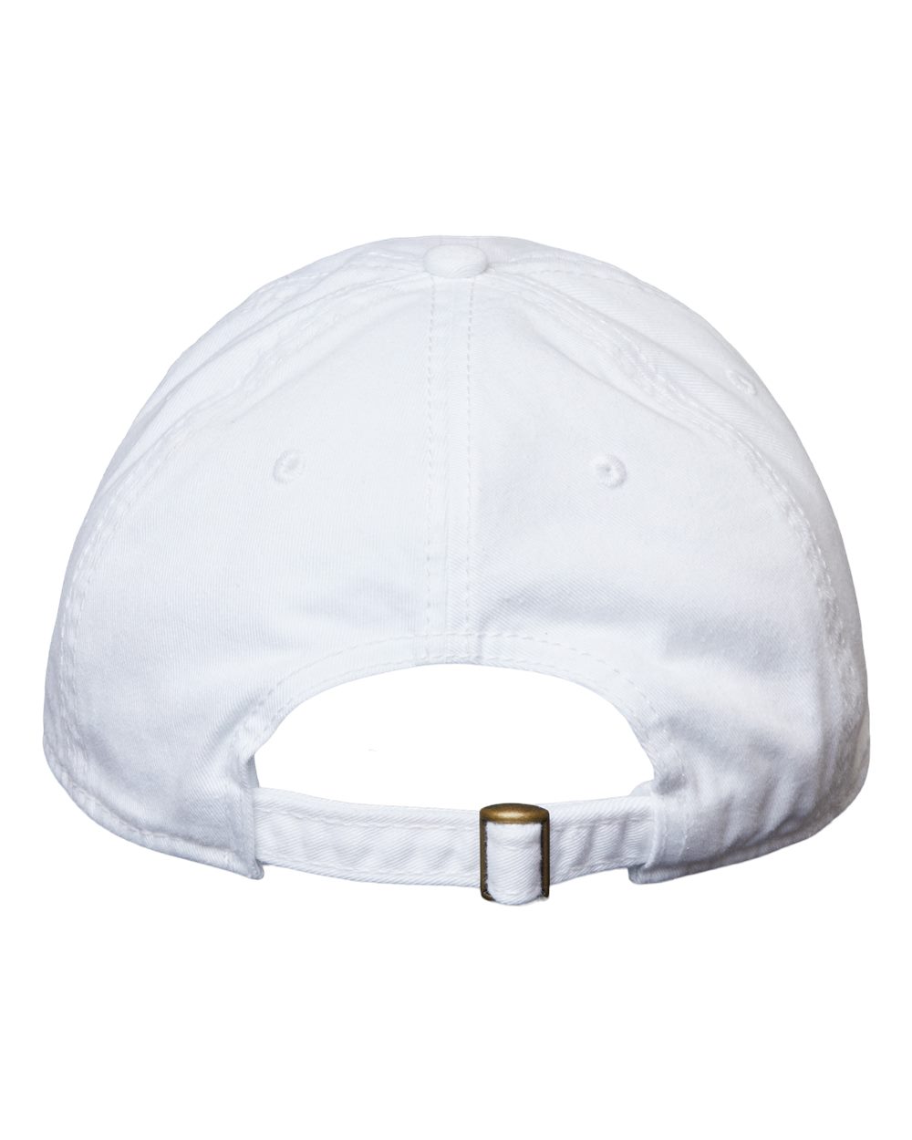Relaxed Golf Dad Hat - Back - B07195000 - White