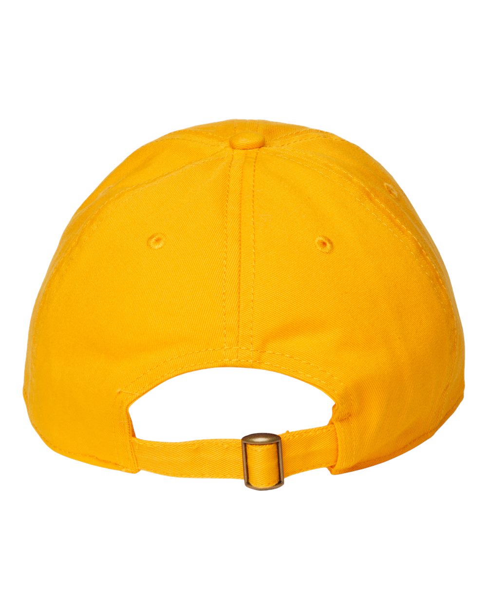 Relaxed Golf Dad Hat - Back - B07195120 - Gold