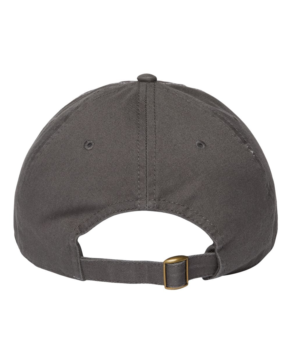 Relaxed Golf Dad Hat - Back - B07195270 - White/ Dark Grey