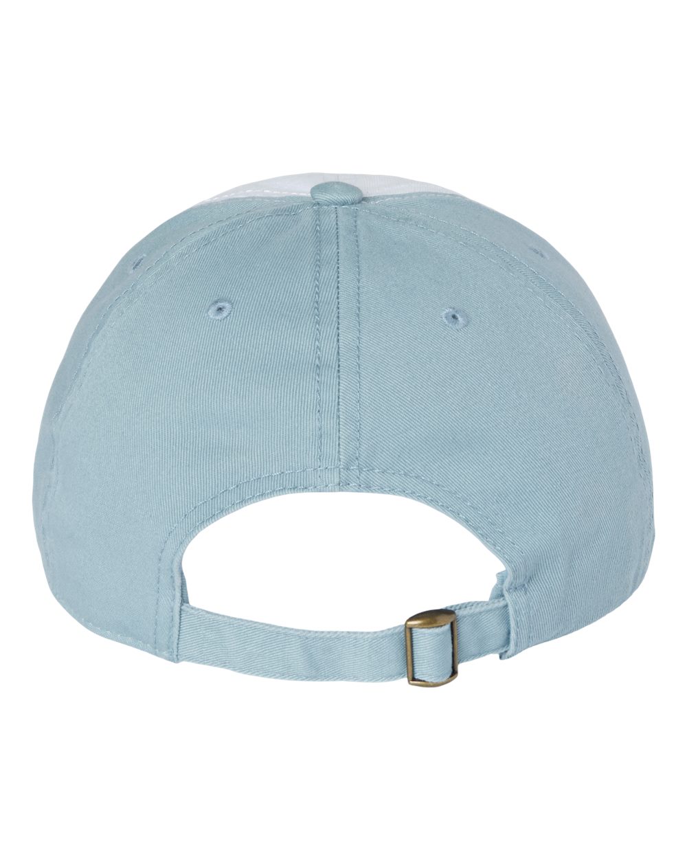 Relaxed Golf Dad Hat - Back - B07195310 - White/ Smoke Blue