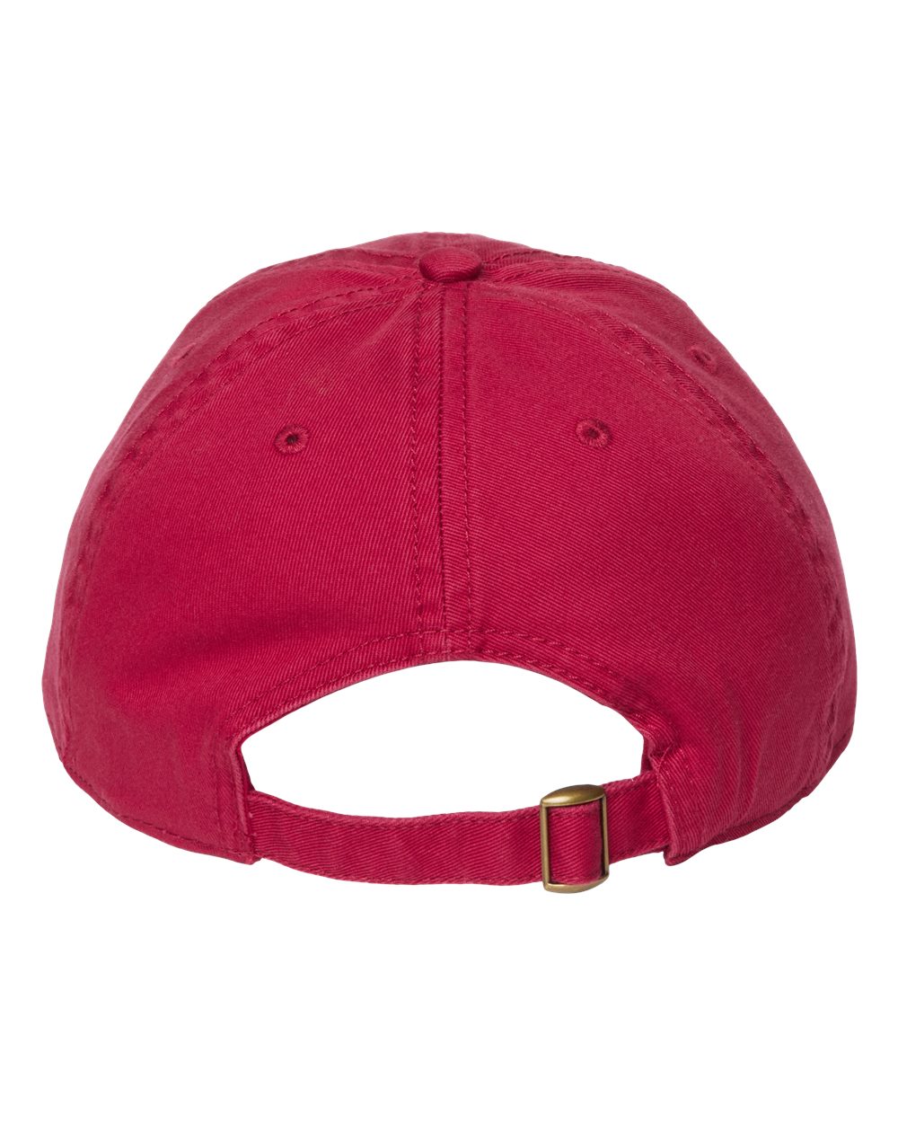 Relaxed Golf Dad Hat - Back - B07195330 - Wine