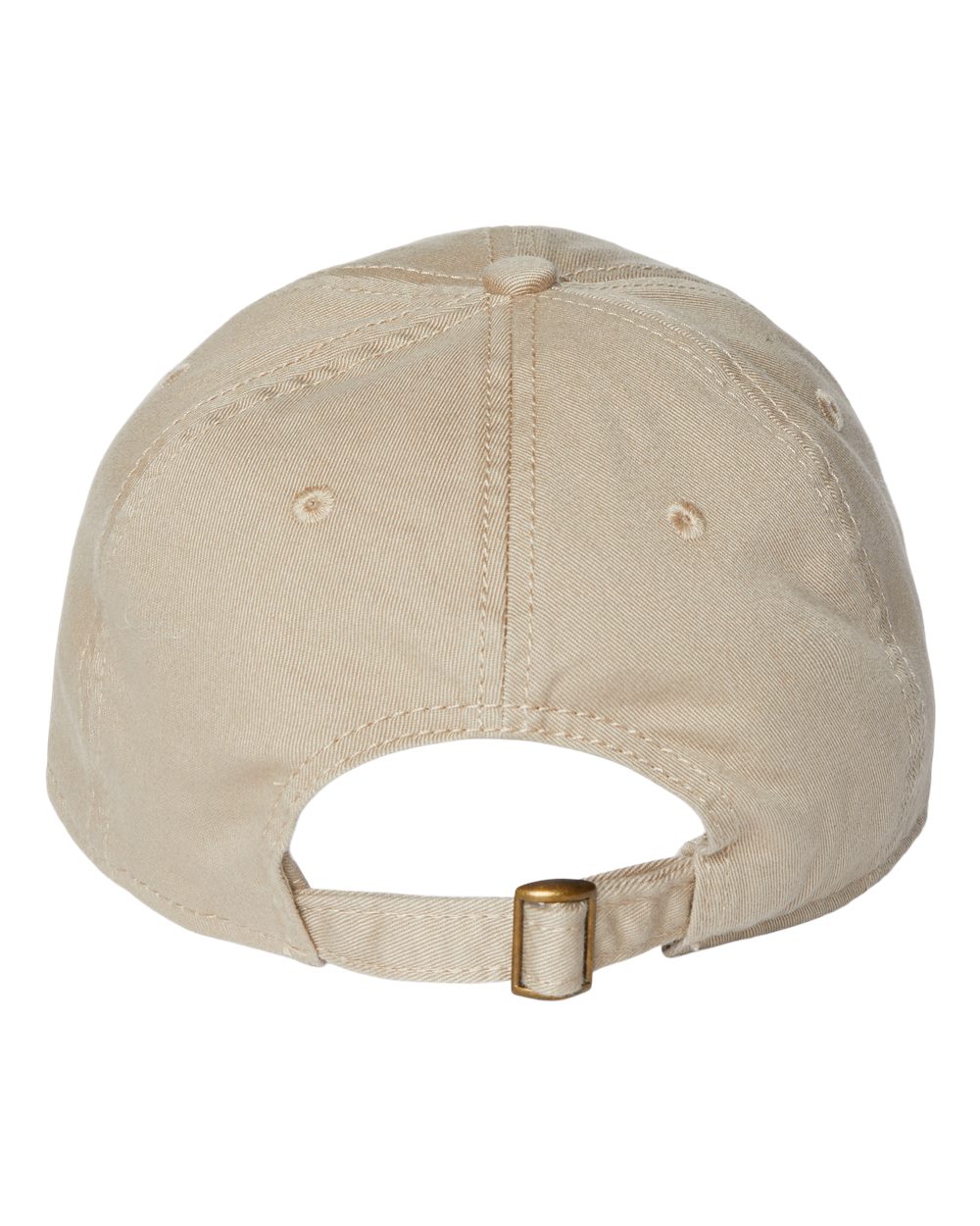 Relaxed Golf Dad Hat - Back - B07195350 - Khaki