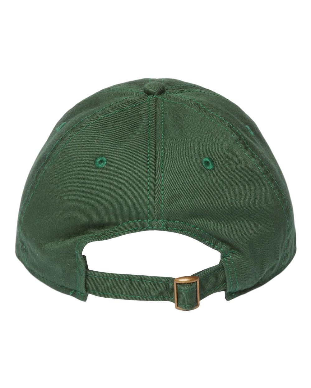 Relaxed Golf Dad Hat - Back - B07195540 - Forest Green