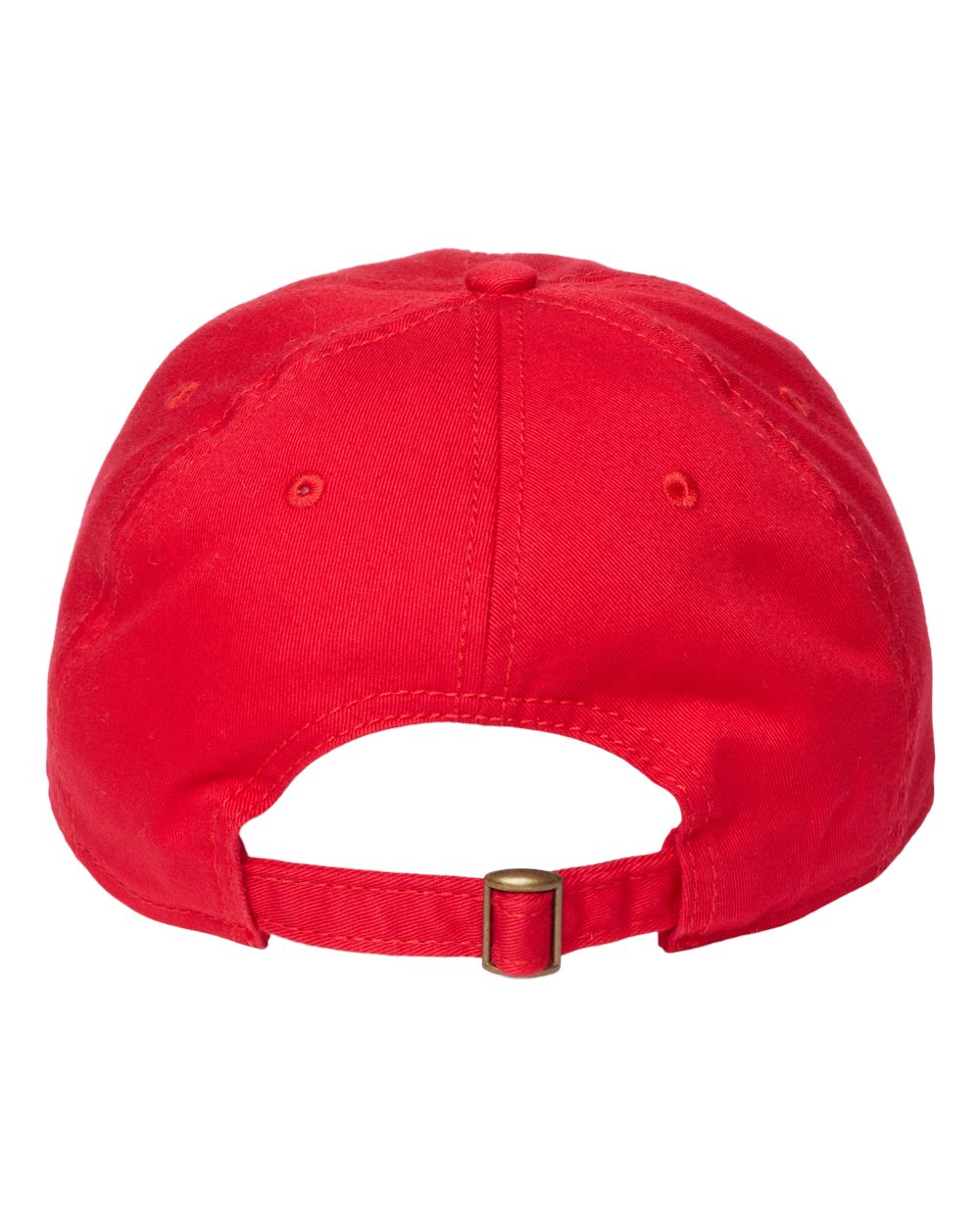 Relaxed Golf Dad Hat - Back - B07195700 - Red