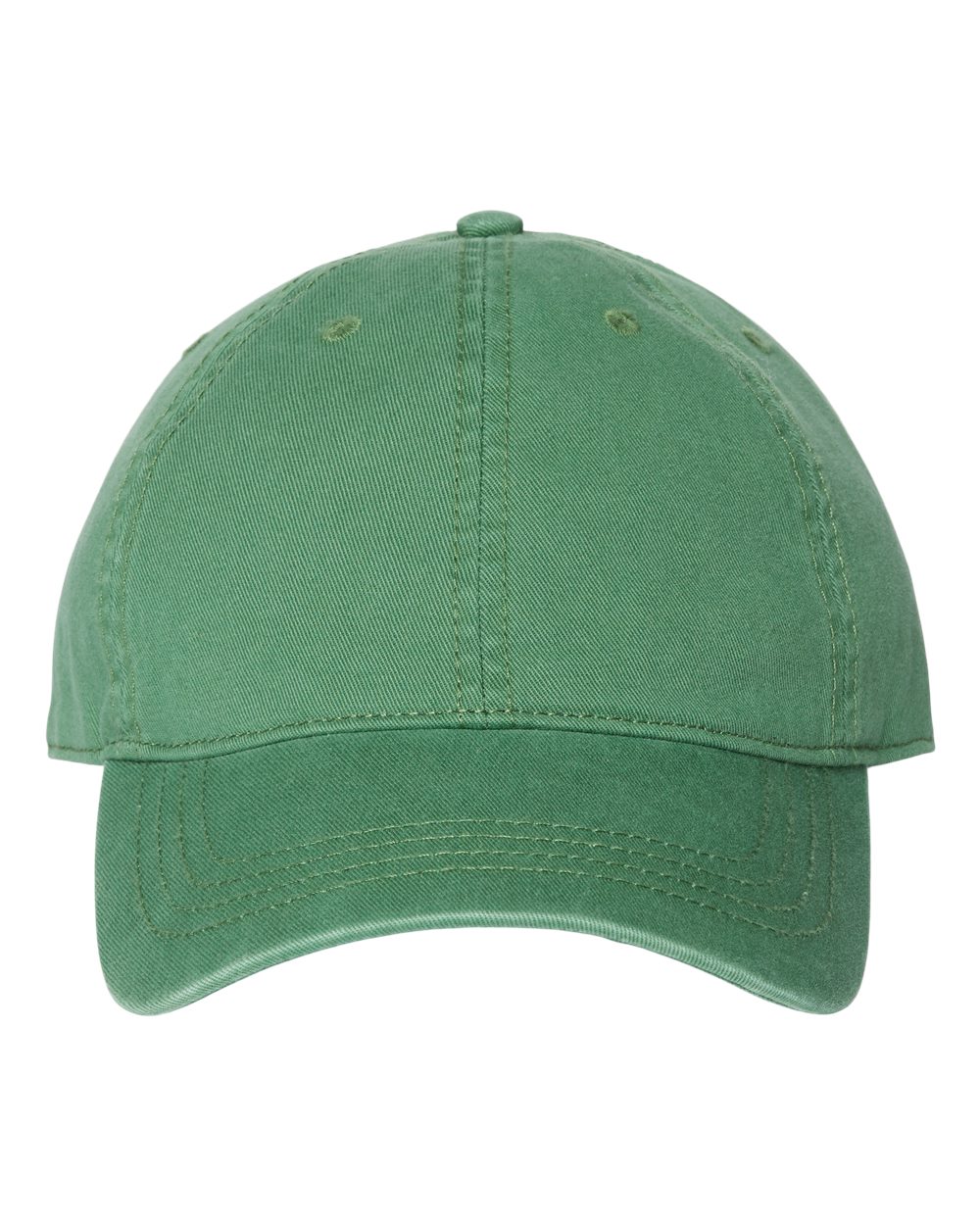 Relaxed Golf Dad Hat - Front - B07195110 - Green